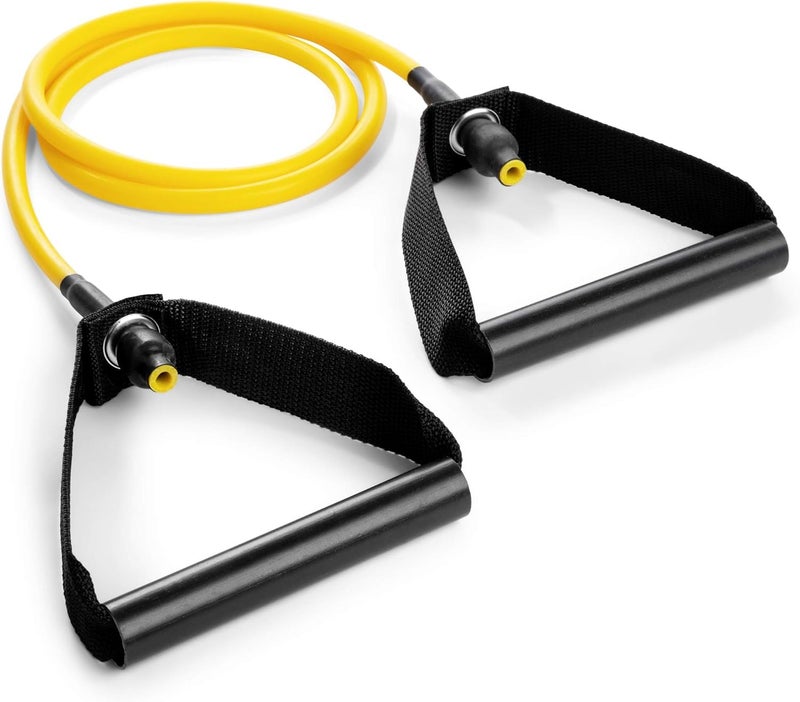 Balego Resistance Tubing with Handles, Light, Yellow - Image 1